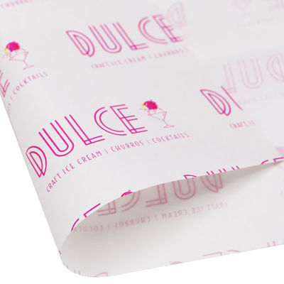 Sandwich Burger Paper biodegradable tableware sekali pakai daging membungkus kertas pembeku berlapis lilin