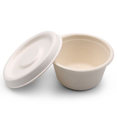 1oz 2oz 4oz sup kertas mangkuk salad sekali pakai dengan tutup cangkir porsi